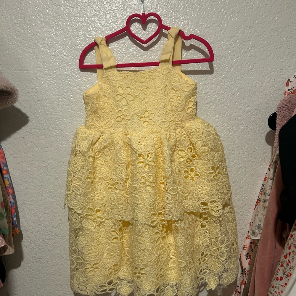 Biscotti Sunny Floral Lace Dress